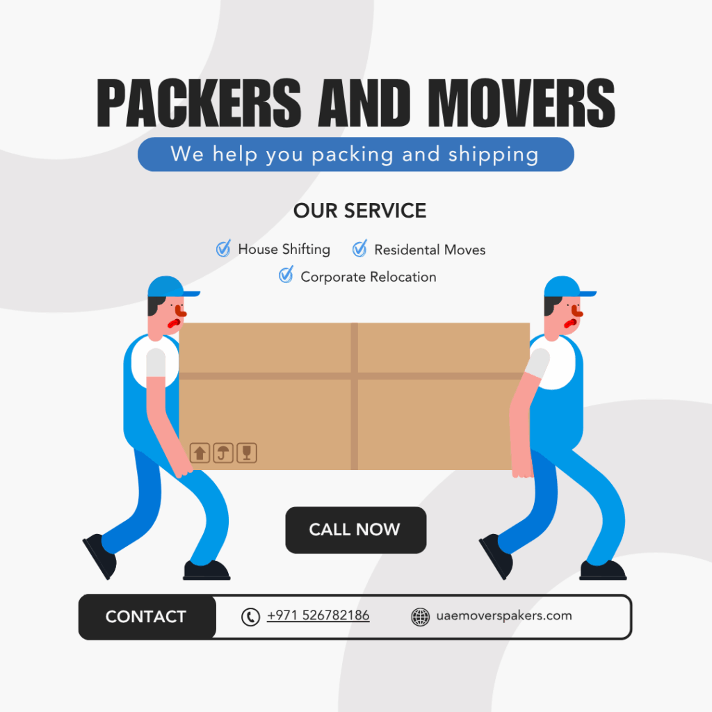 professional house moving and packing service in Dubai