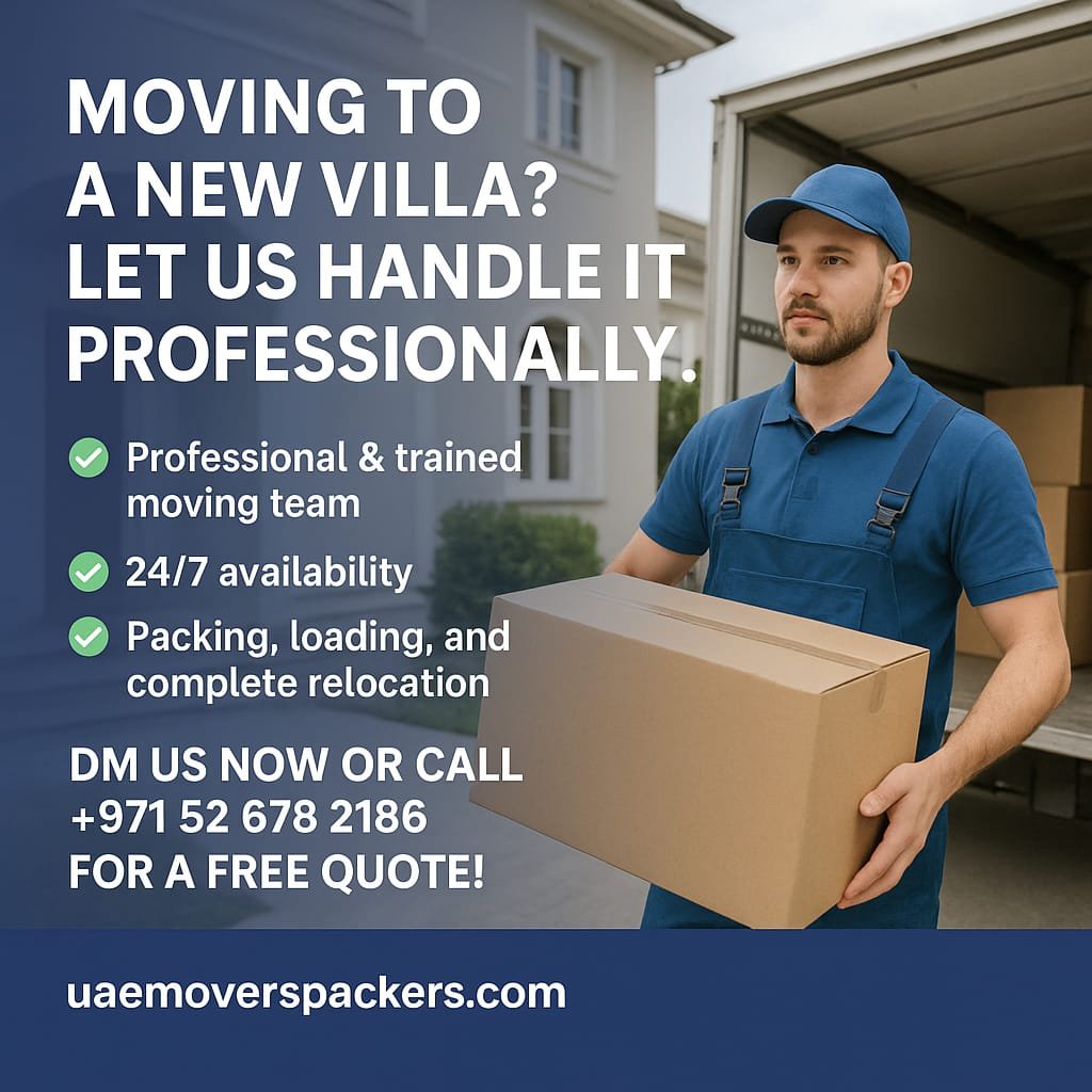 Movers And Packers in Dubai