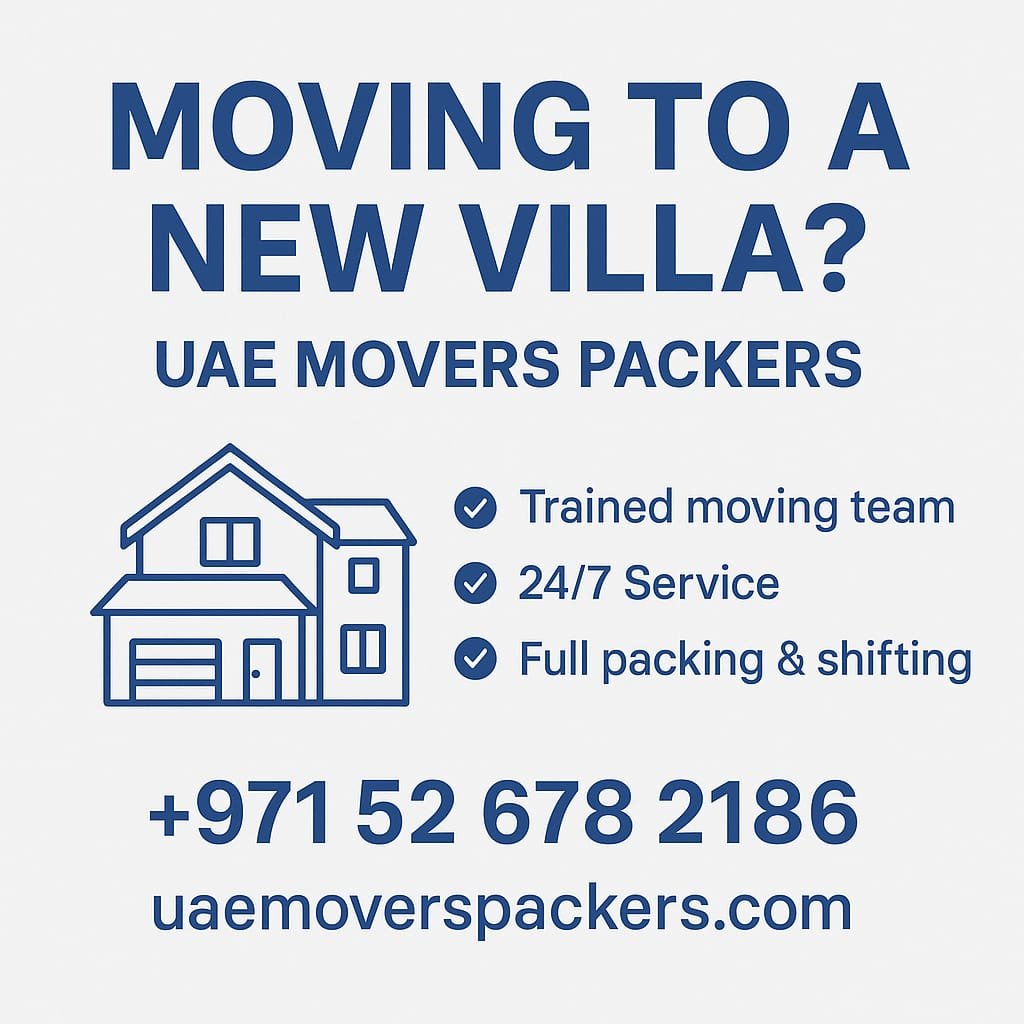 Movers And Packers in Dubai