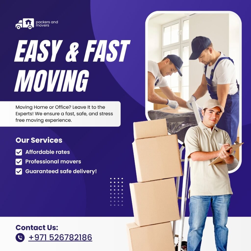 movers and packers in Abu Dhabi