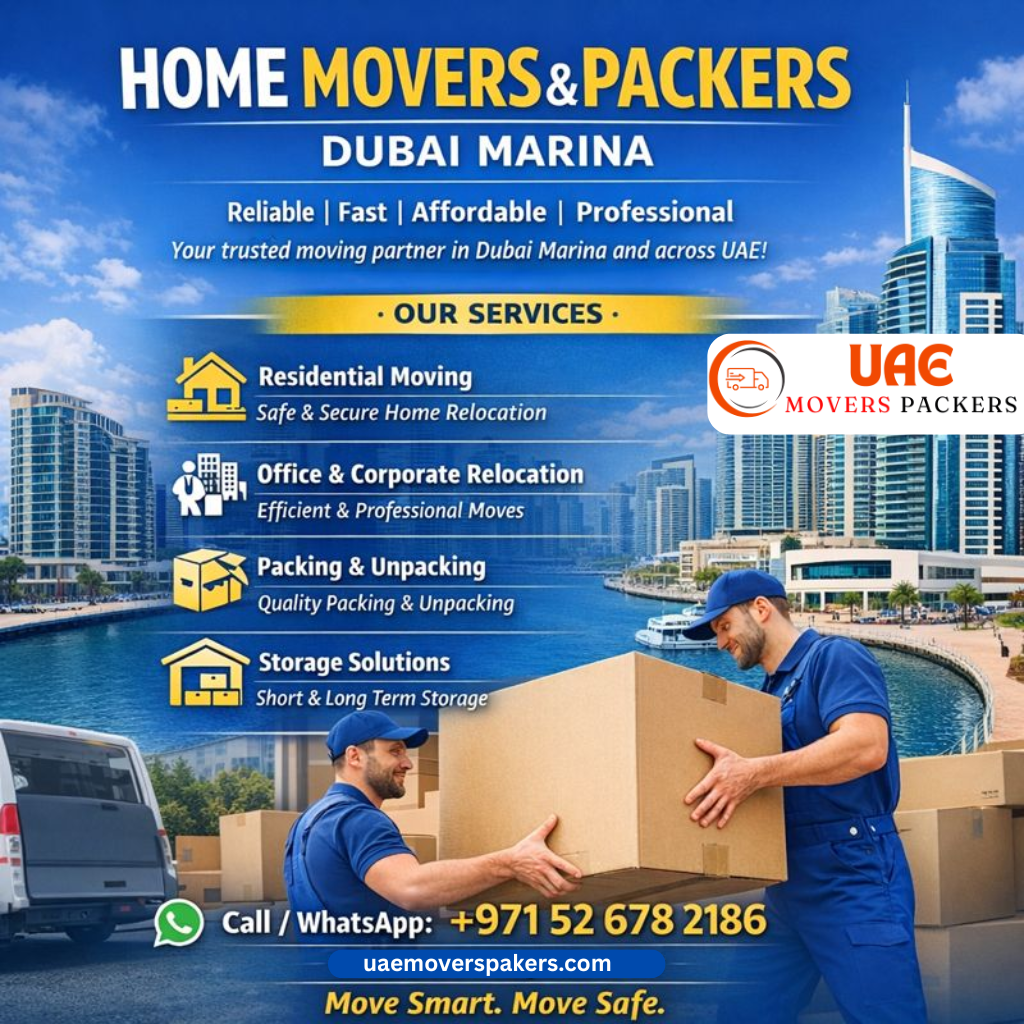 Home Movers and Packers in Dubai Marina