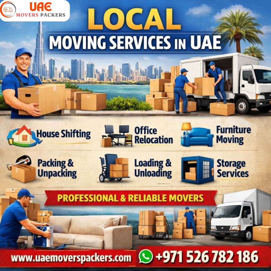 Local Moving Service in UAE