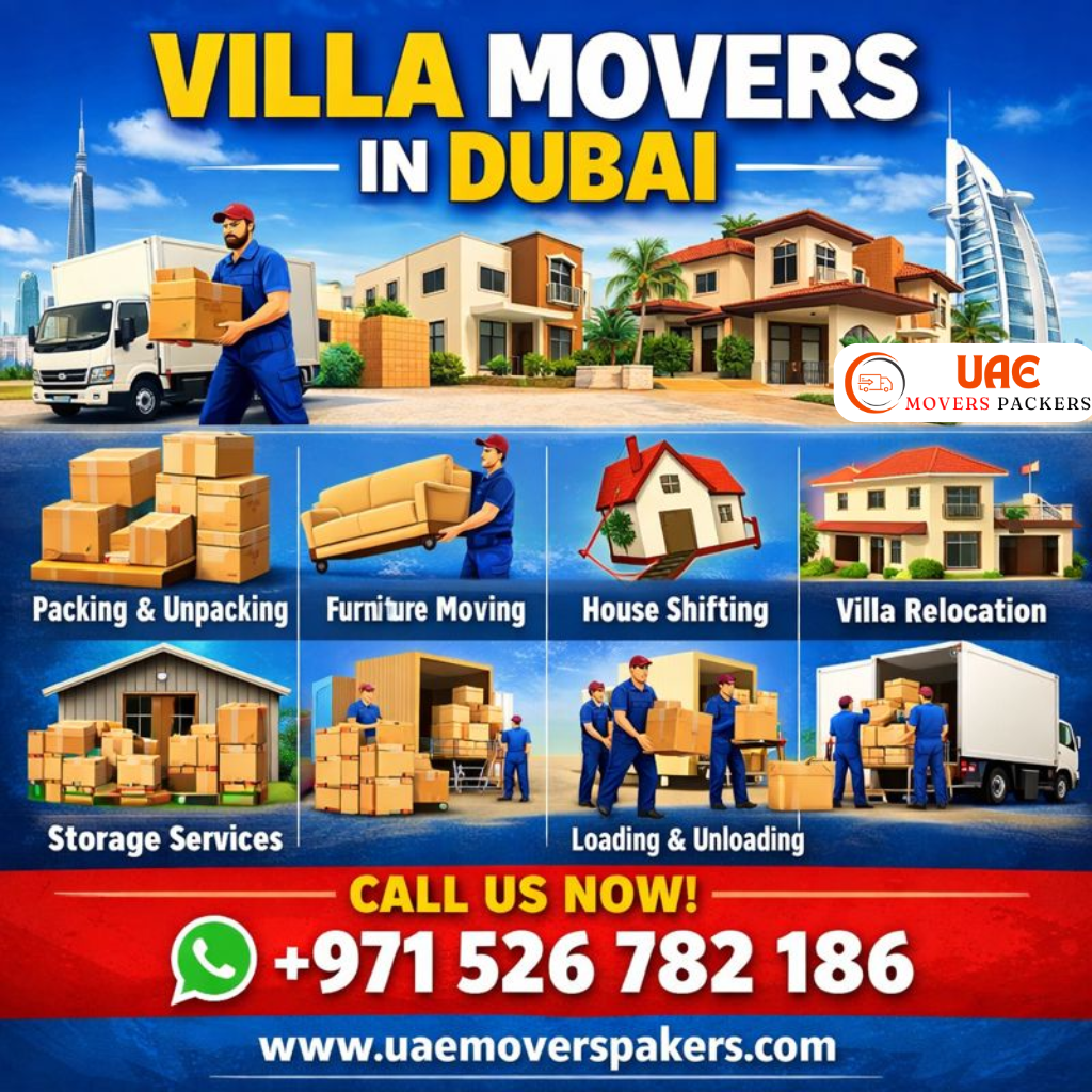 Villa Movers in Dubai