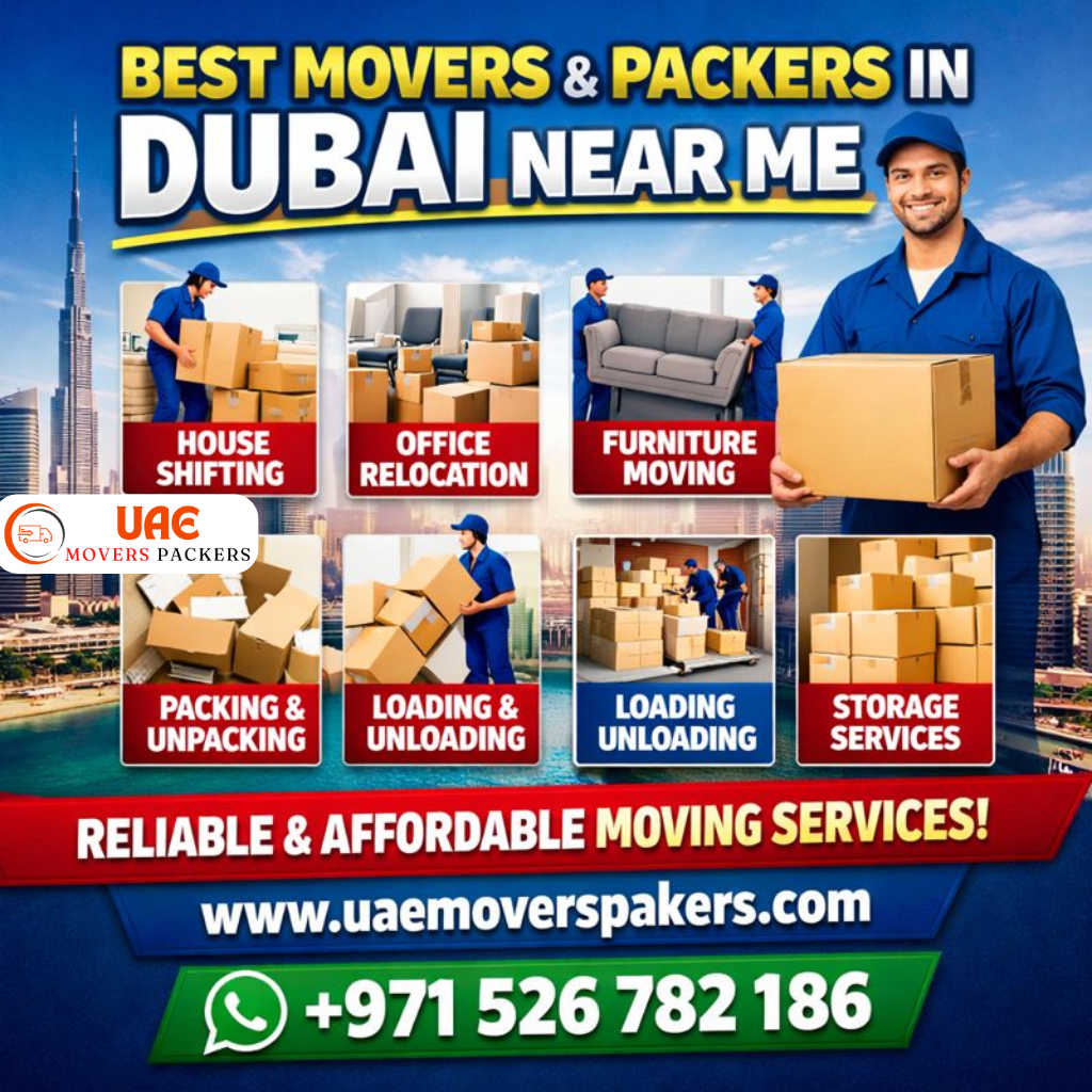 best movers and packers in Dubai near me