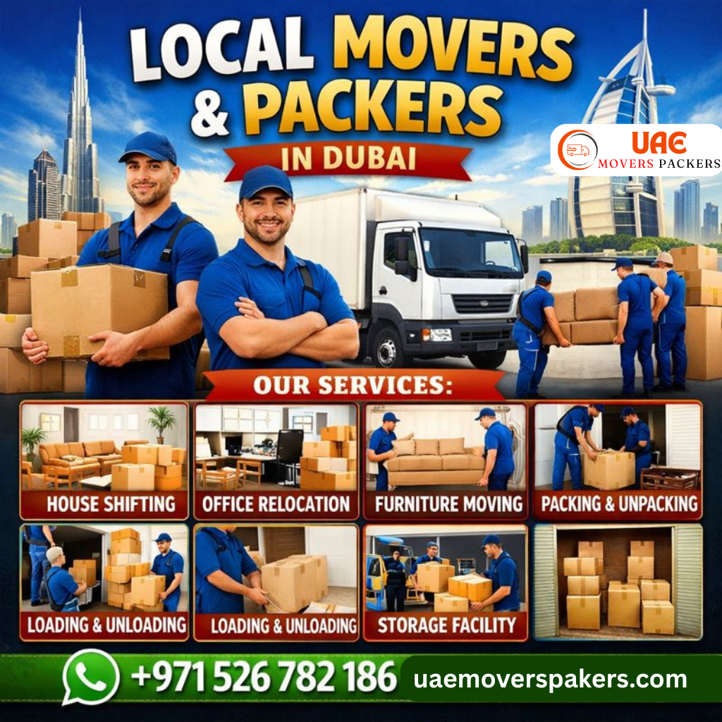 local movers and packers in Dubai