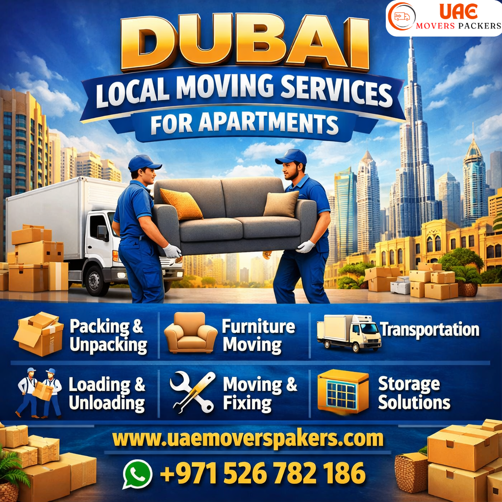 Dubai Local Moving Services for Apartments