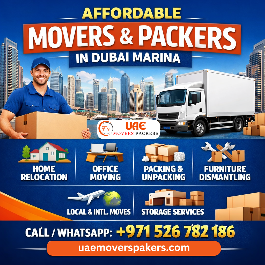 Affordable Movers and Packers in Dubai Marina