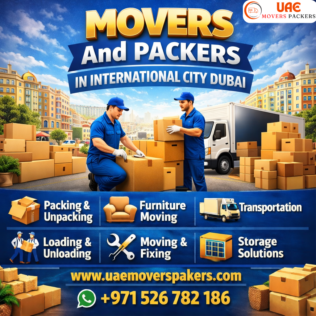 movers and packers in International City Dubai
