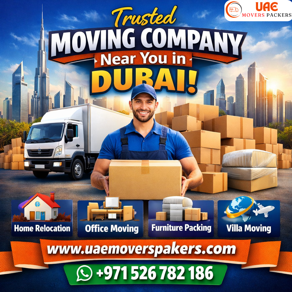 trusted moving company near me in Dubai