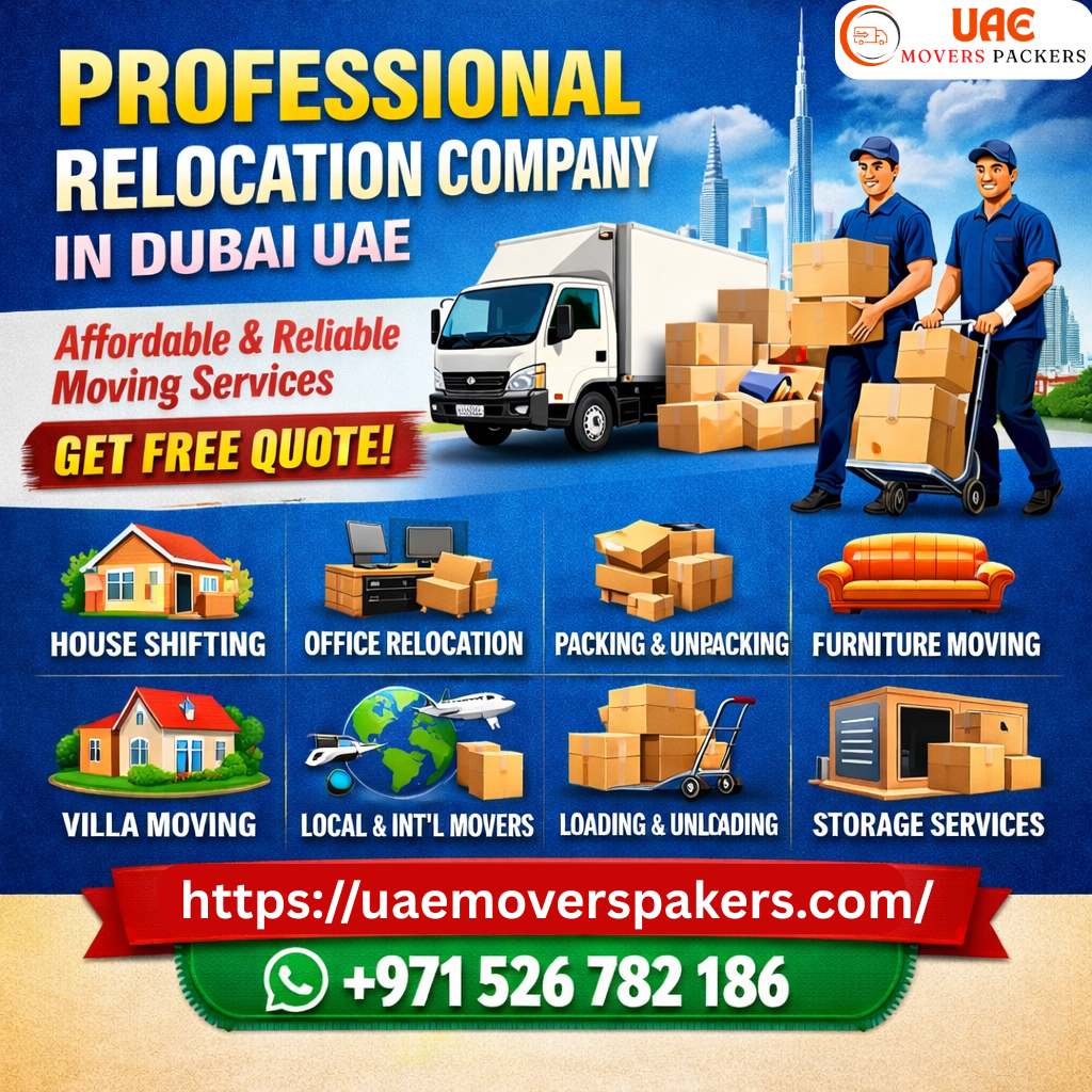 professional relocation company in Dubai UAE